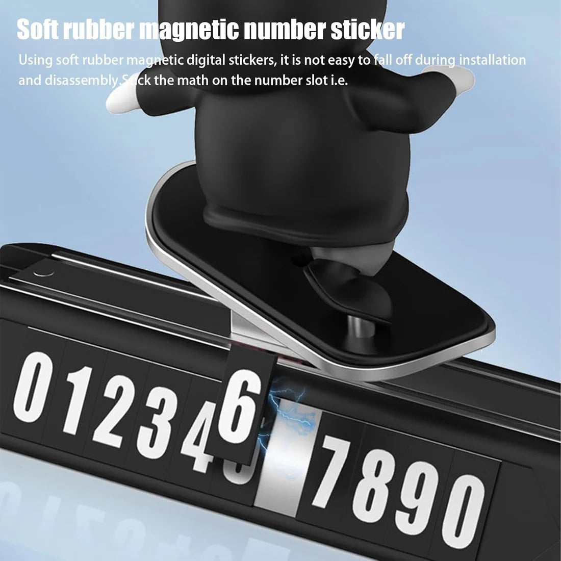 Car Slidder Panda | Sliding Bear Car Decoration | Skateboarding Bear | Car Emporium Car Skateboard Sliding Panda | Car Dashboard Decorations | Car Dashboard Ornaments