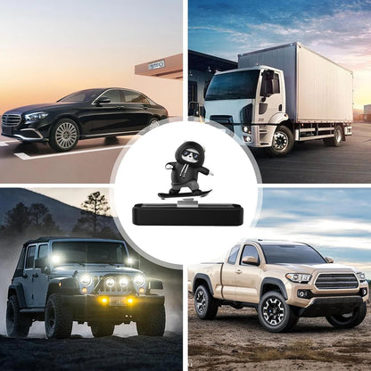 Car Slidder Panda | Sliding Bear Car Decoration | Skateboarding Bear | Car Emporium Car Skateboard Sliding Panda | Car Dashboard Decorations | Car Dashboard Ornaments