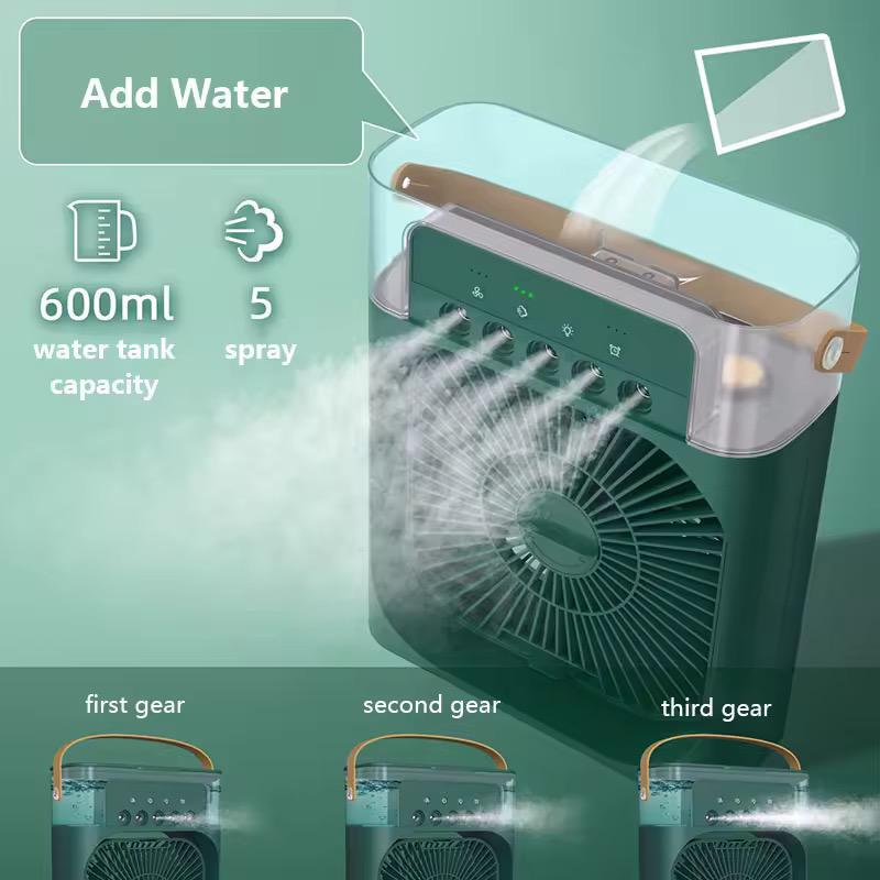 Portable Air Conditioning Cooling Fan ⭐⭐⭐⭐⭐(1200 + REVIEWS)