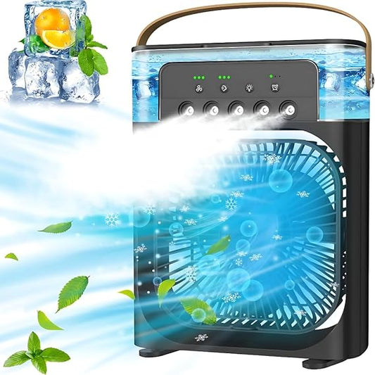 Portable Air Conditioning Cooling Fan ⭐⭐⭐⭐⭐(1200 + REVIEWS)